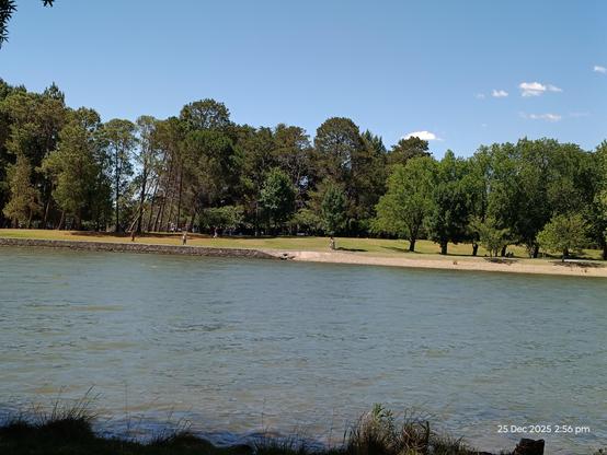 Yarralumla: trees, water, sky