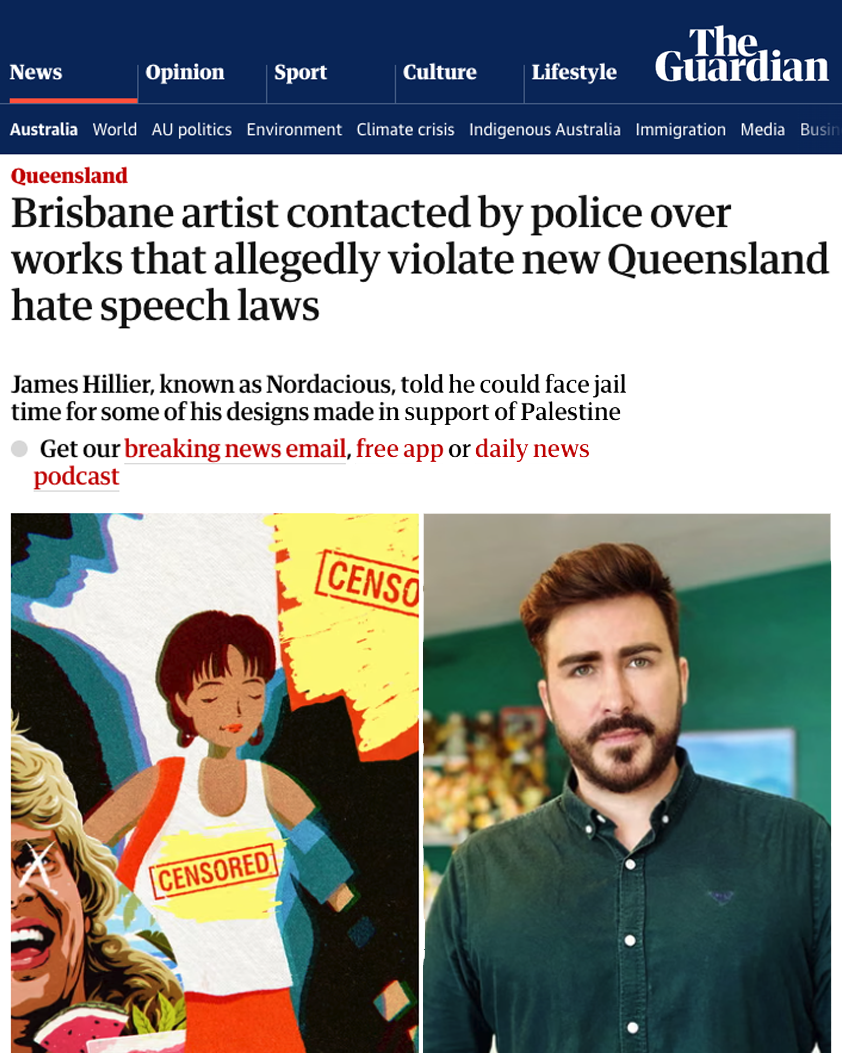 Posted media
