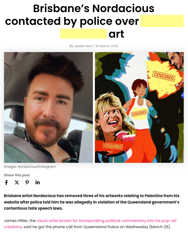 Posted media