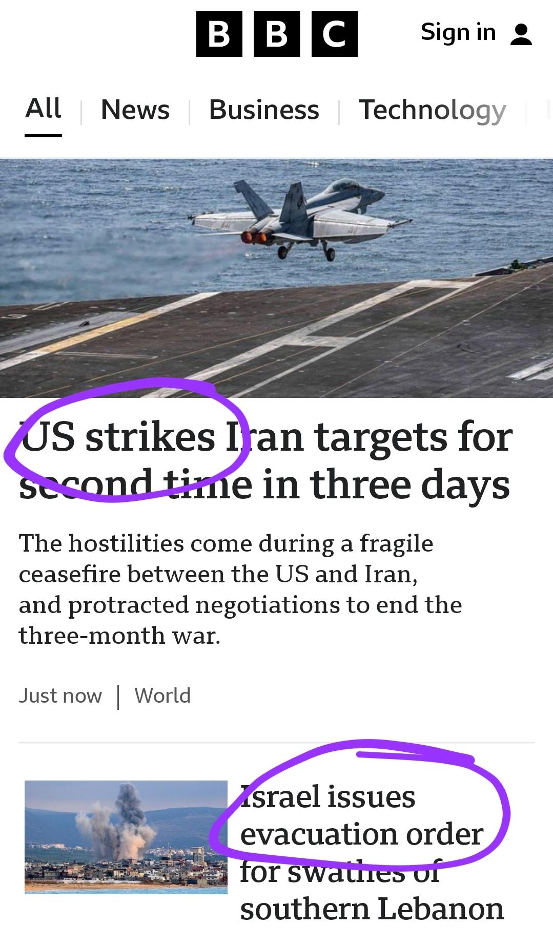 Posted media