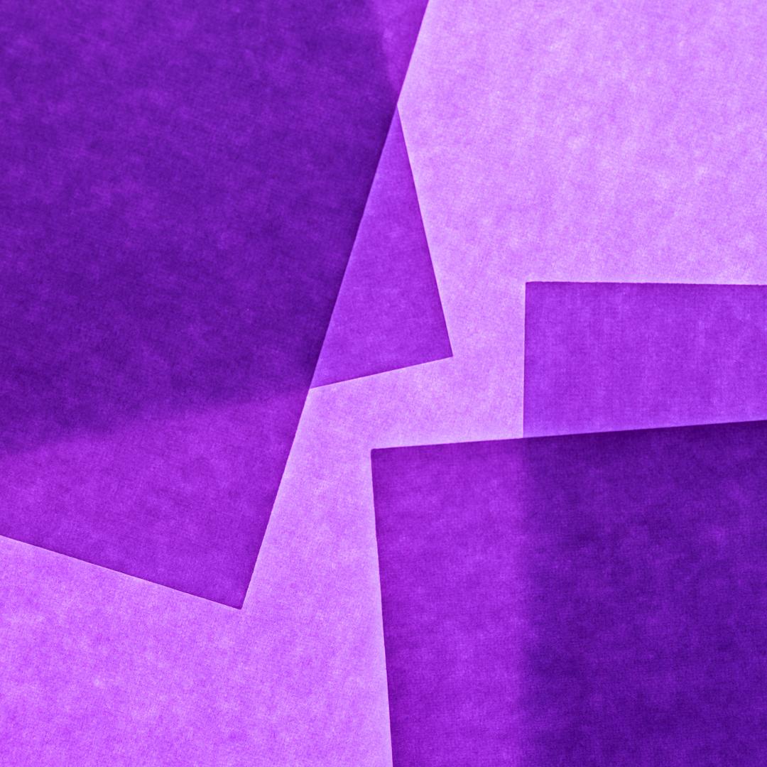 abstract image created by layering sheets of paper and lighting from below